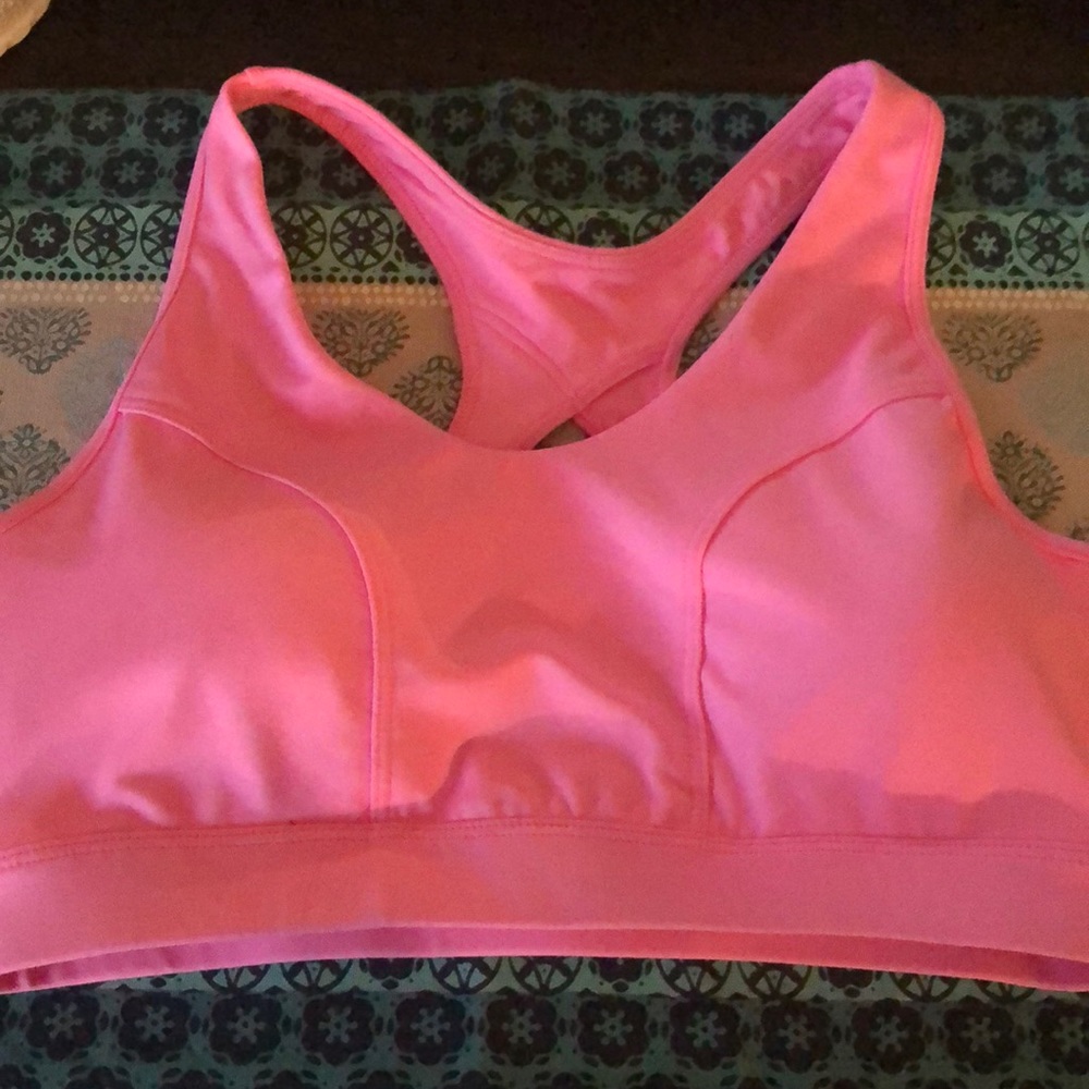 Tek Gear pink high impact sport bra